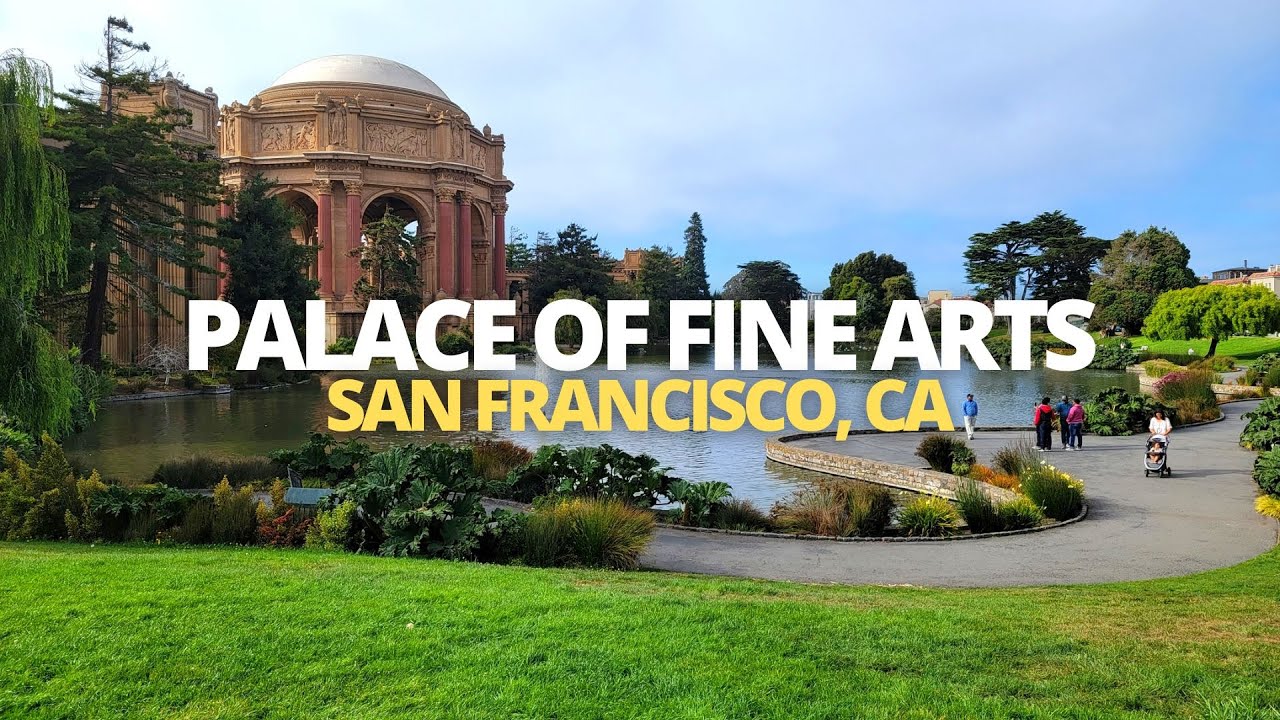 Exploring The Palace of Fine Arts in San Francisco, California USA Walking Tour #palaceoffinearts