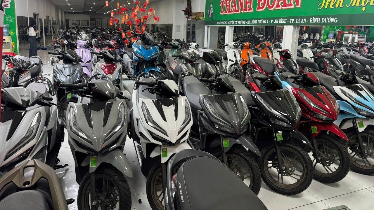 Cập nhật giá xe máy mới hấp hẫn rại Thanh Đoàn hôm nay 9/1