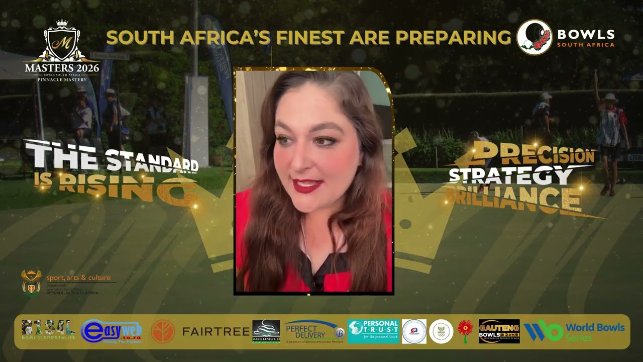Live: Bowls SA Masters 2026 Pinnacle Mastery Nicole Erwee Interview | Opening Interviews
