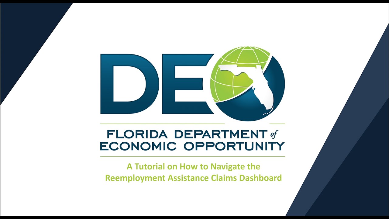 How to Navigate The Reemployment Assistance Claims Dashboard
