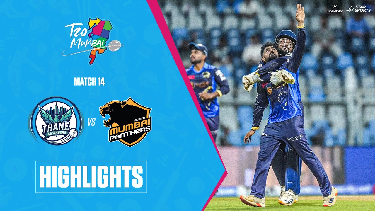 North Mumbai Panthers continue winning run with dominant victory | Highlights | #T20MumbaiLeague