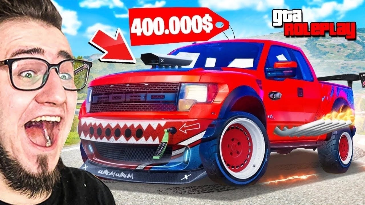 СУПЕР ТЮНИНГ МОЕГО FORD RAPTOR ЗА 400.000$! ТЕПЕРЬ ЭТО МОНСТР! (GTA 5 RP)