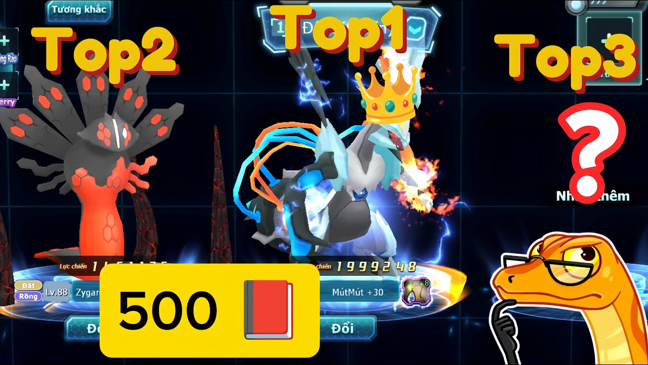 Poke Đại Chiến| Top những pet 500 sách đáng chơi