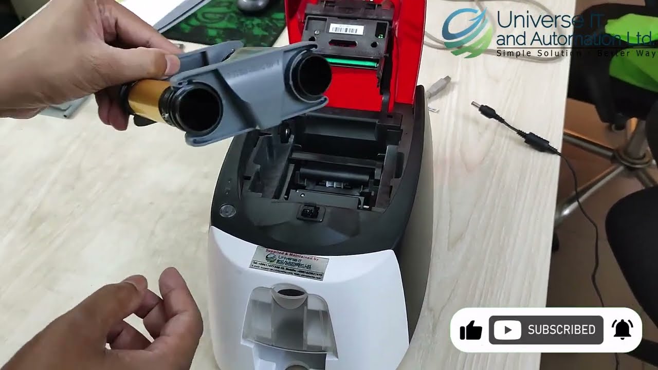 Evolis Badgy 200 ID Card Printer Installation in Bangla | PVC Card Printer | support 01823021975