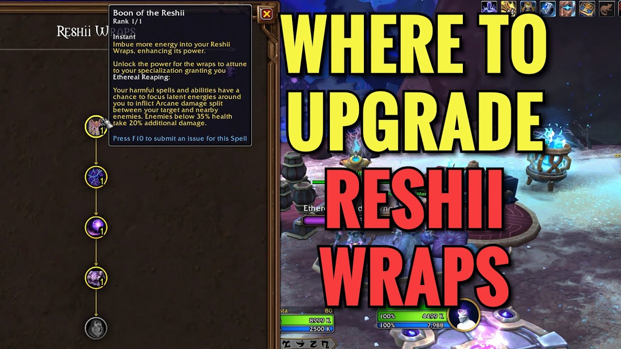 Where To Upgrade Reshii Wraps Location (WoW TWW)