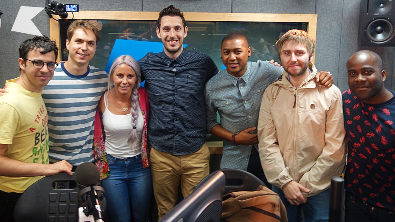 The Inbetweeners boys bring the LOLs at Kiss FM (UK)