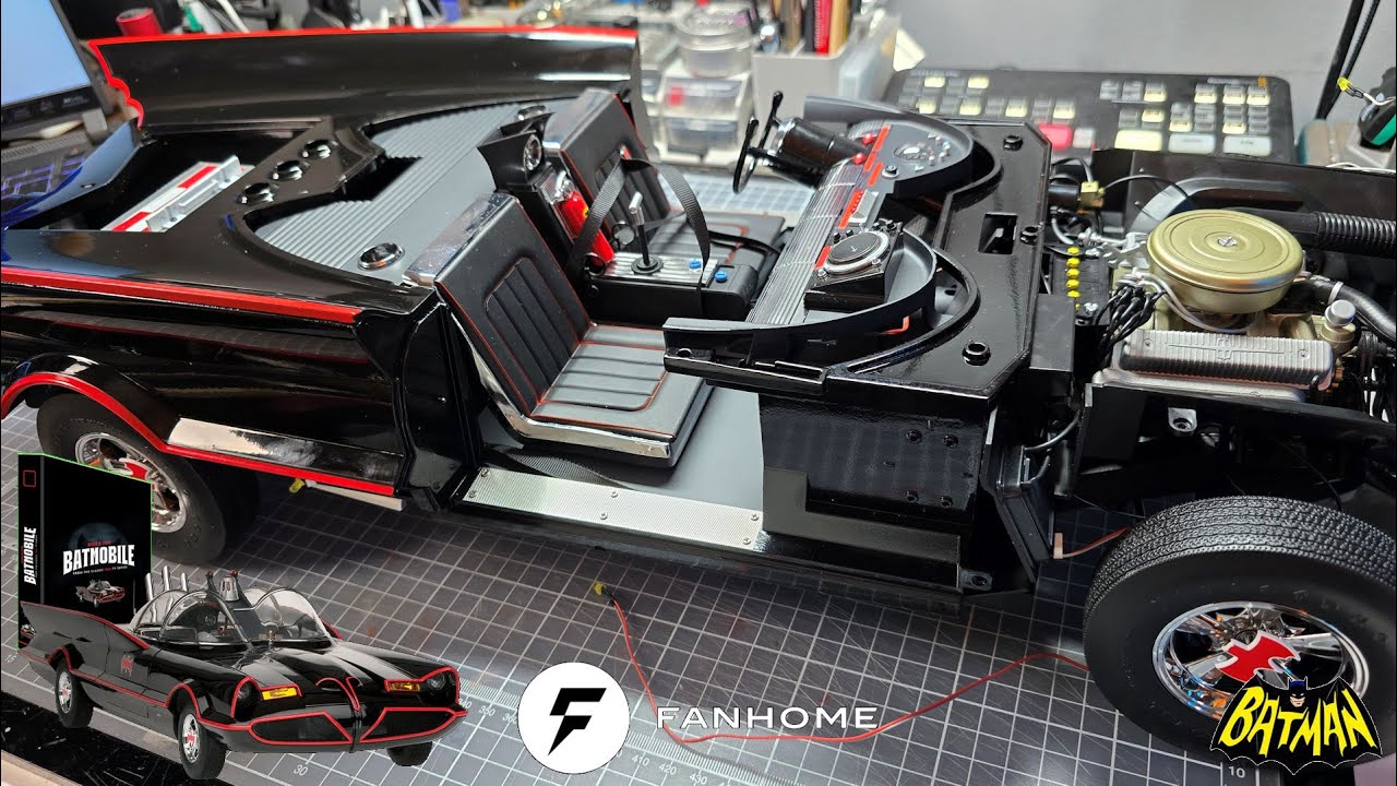 Build the 1:8 Scale 1966 Batmobile - Pack 17 - Stages 87-92