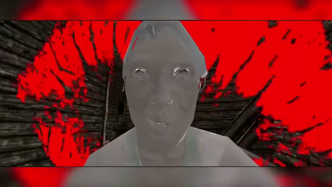 Бабка извращенка дом 1! Прохождение игры horror kiss #1k 
