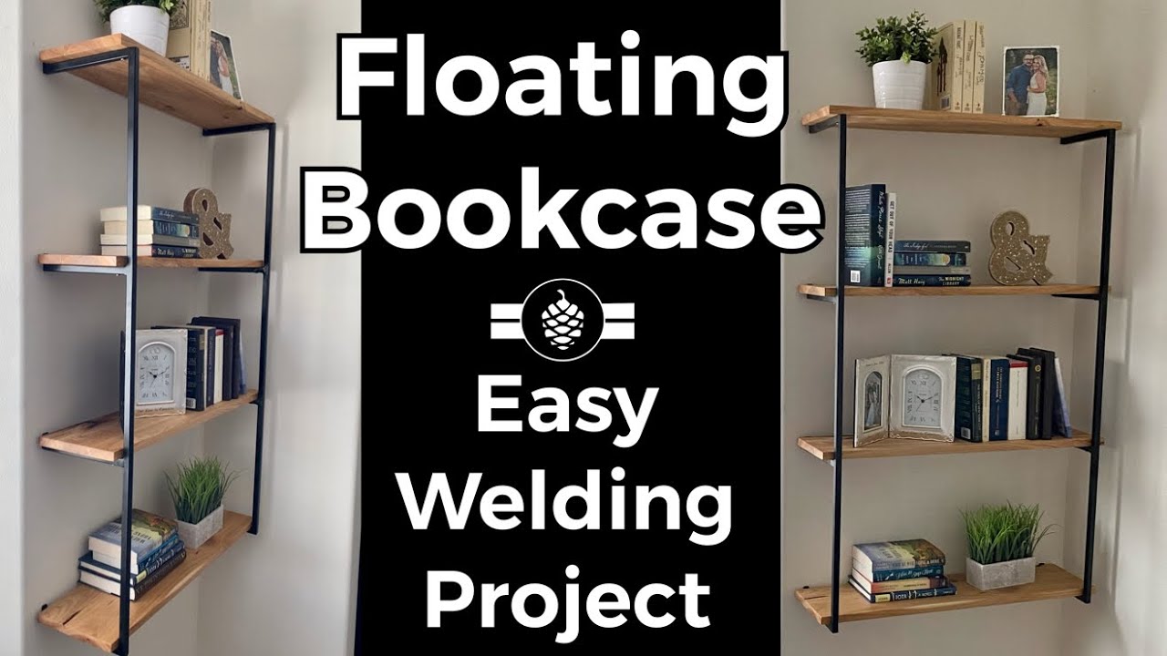 Easy Beginner Welding Project - Floating Shelves