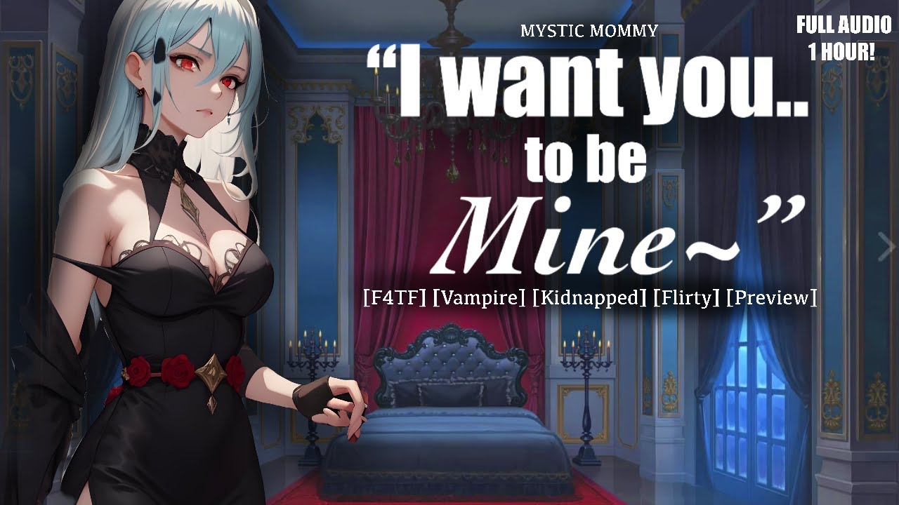 Vampire Kidnaps You~ [F4TF] [ONE HOUR]  [Maid Listener] [Magic] [Making You Cis Gender] [Blackmail]