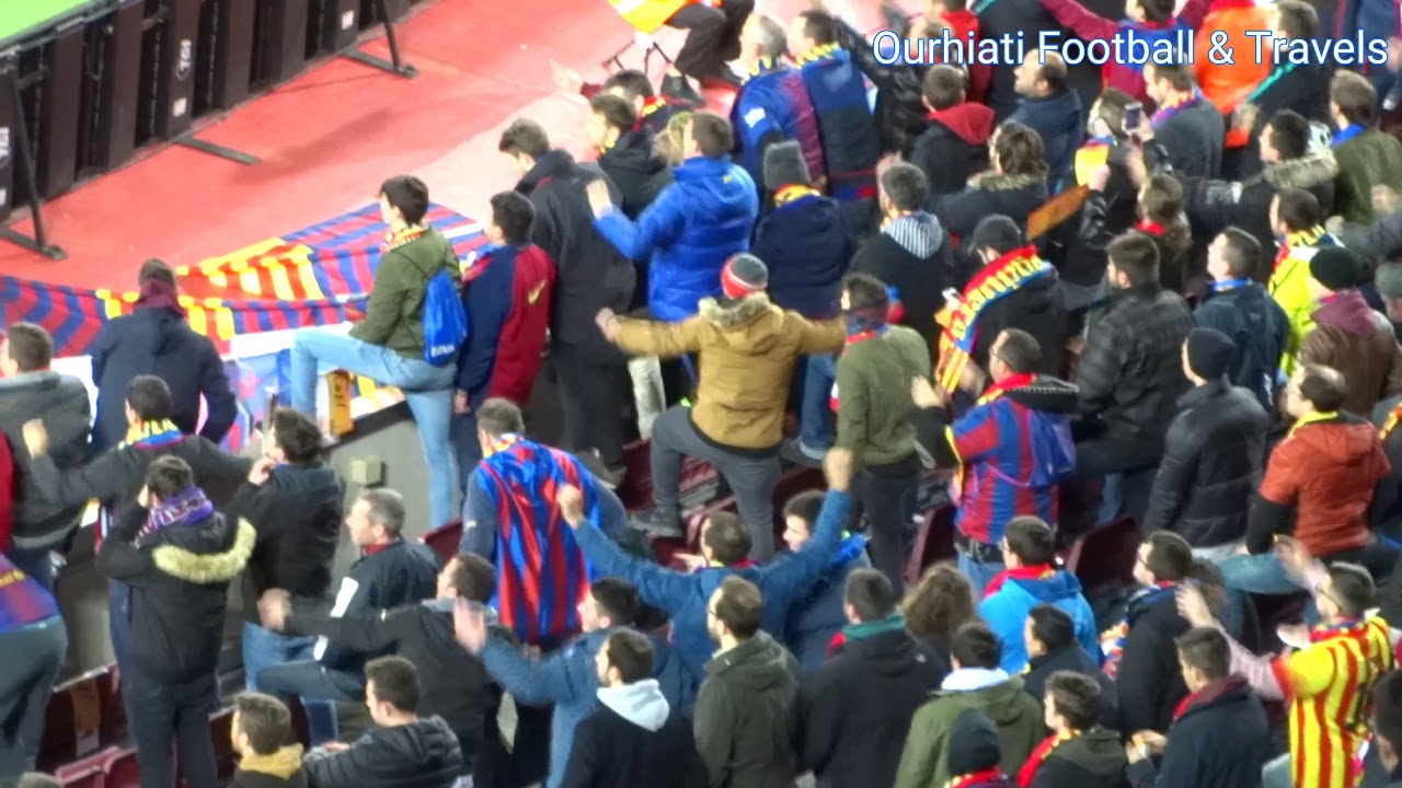 Ultras Fc Barcelona - Gol Nord Camp nou ألتراس فريق برشلونة بملعب الكامب نو