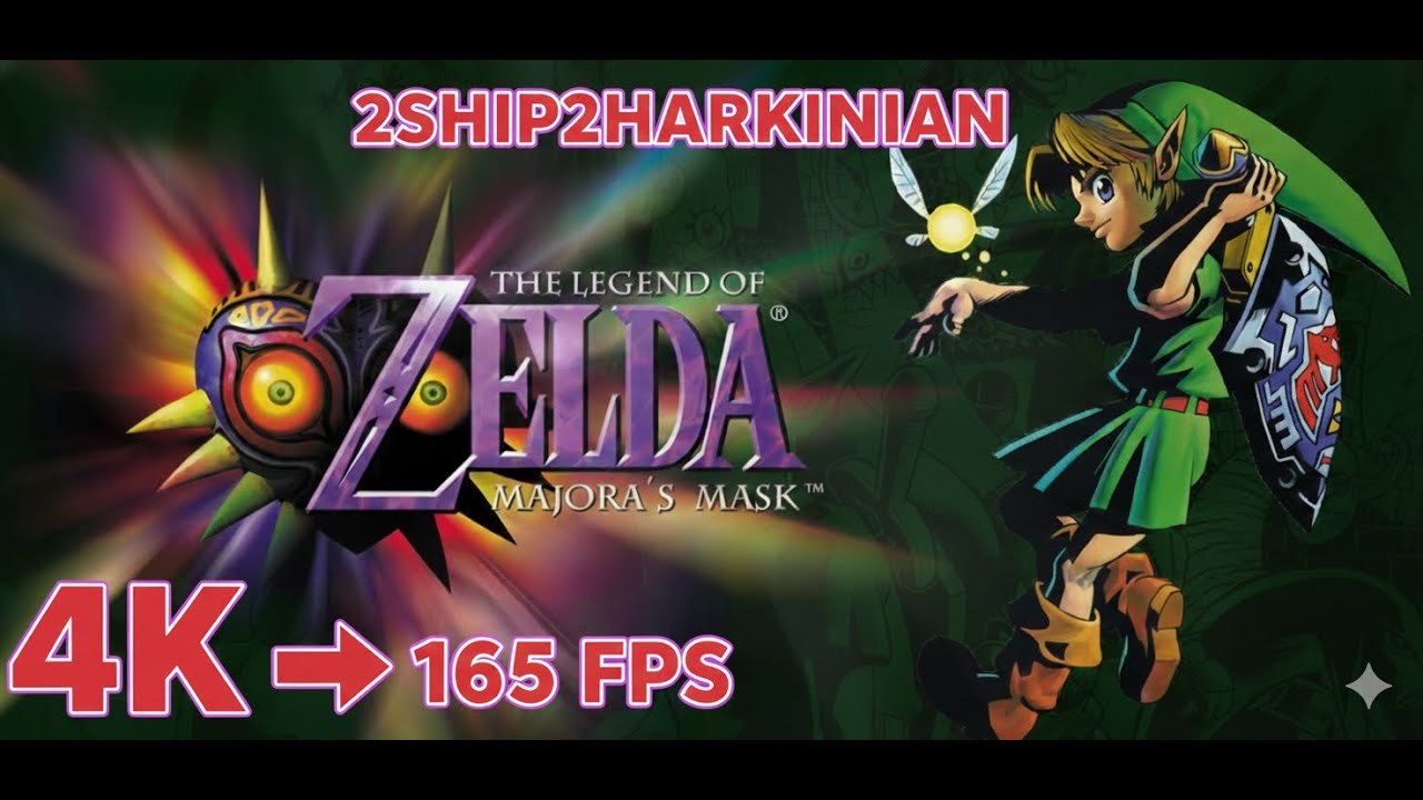 The Legend of Zelda: Majora's Mask Para Pc | Texturas 4K +60 FPS | Ultima Versión 2026