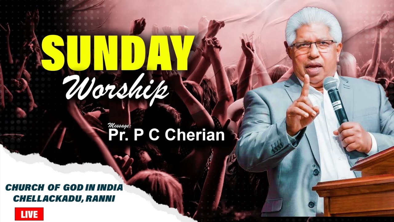Malayalam worship service Online | Pastor P C Cherian messages | Live