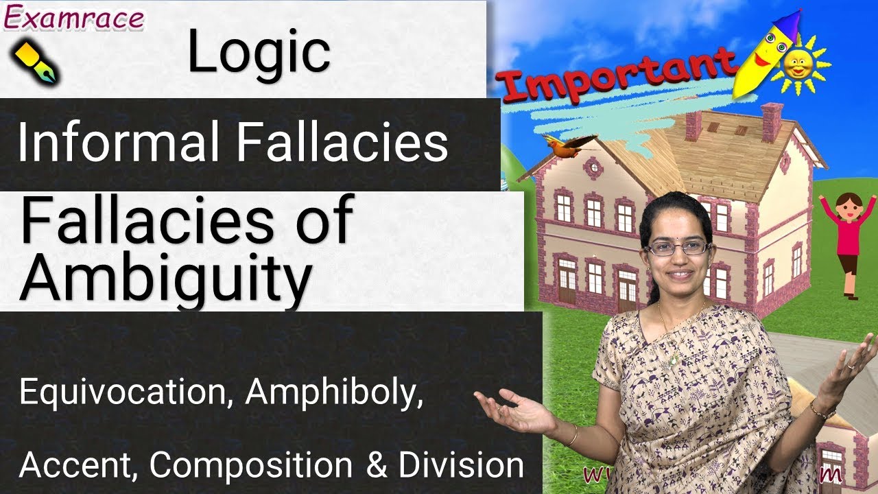 Informal Fallacies of Ambiguity: Equivocation, Amphiboly, Accent, Composition & Division