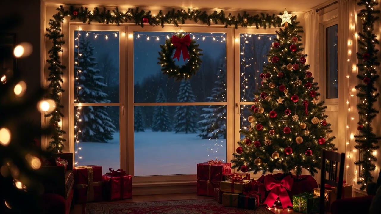 Beautiful Merry Christmas Piano Music | Peaceful Holiday Relaxation