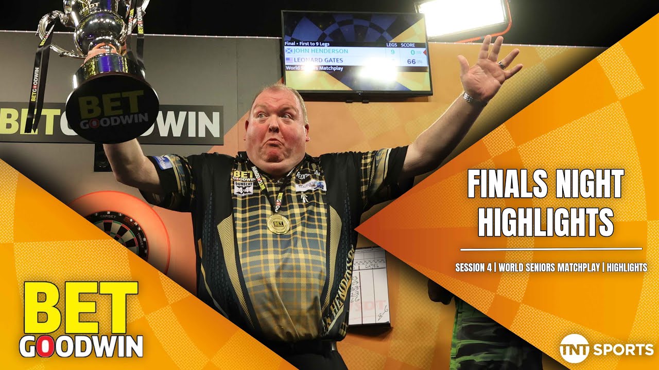 We Have Our CHAMPION!🏆🎯| Highlights | 2024 Bet Goodwin Seniors Darts Match Play | Finals Night