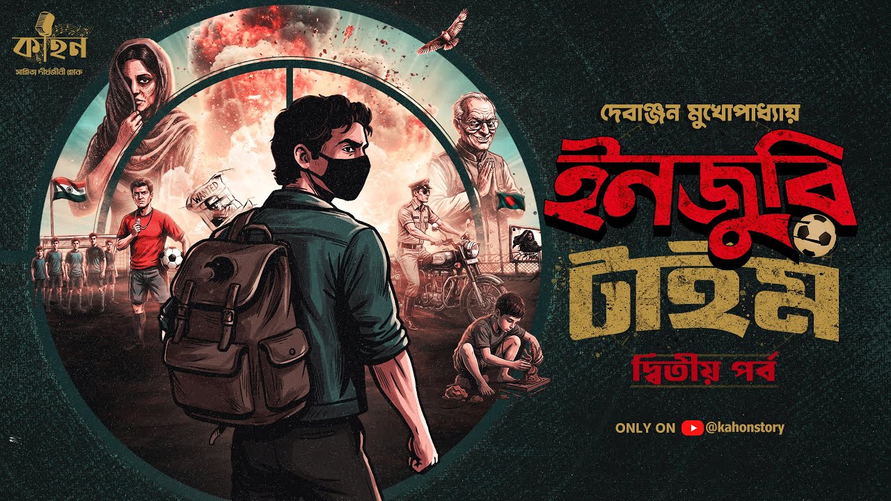 ইনজুরি টাইম (দ্বিতীয়) | Debanjan Mukhopadhyay | Spy Thriller | Mystery | Bengali Audio Story | Kahon