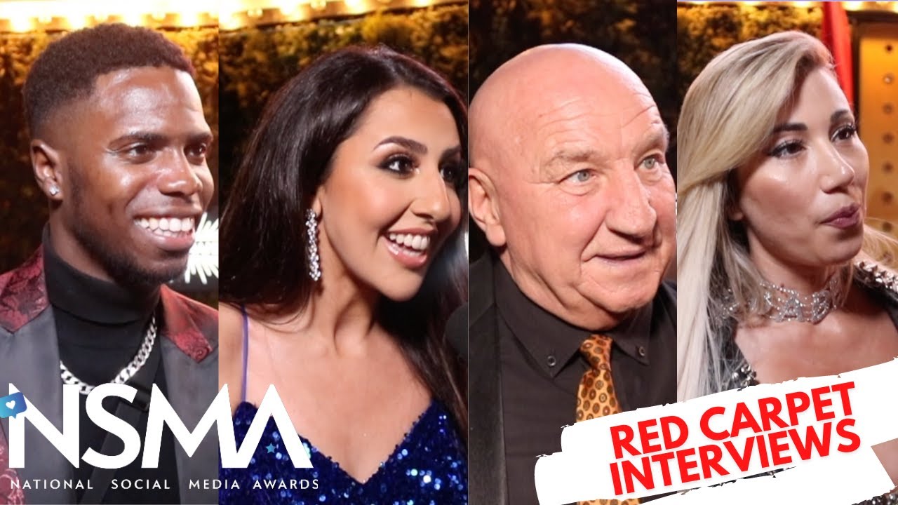 NATIONAL SOCIAL MEDIA AWARDS 2022 | RED CARPET INTERVIEWS