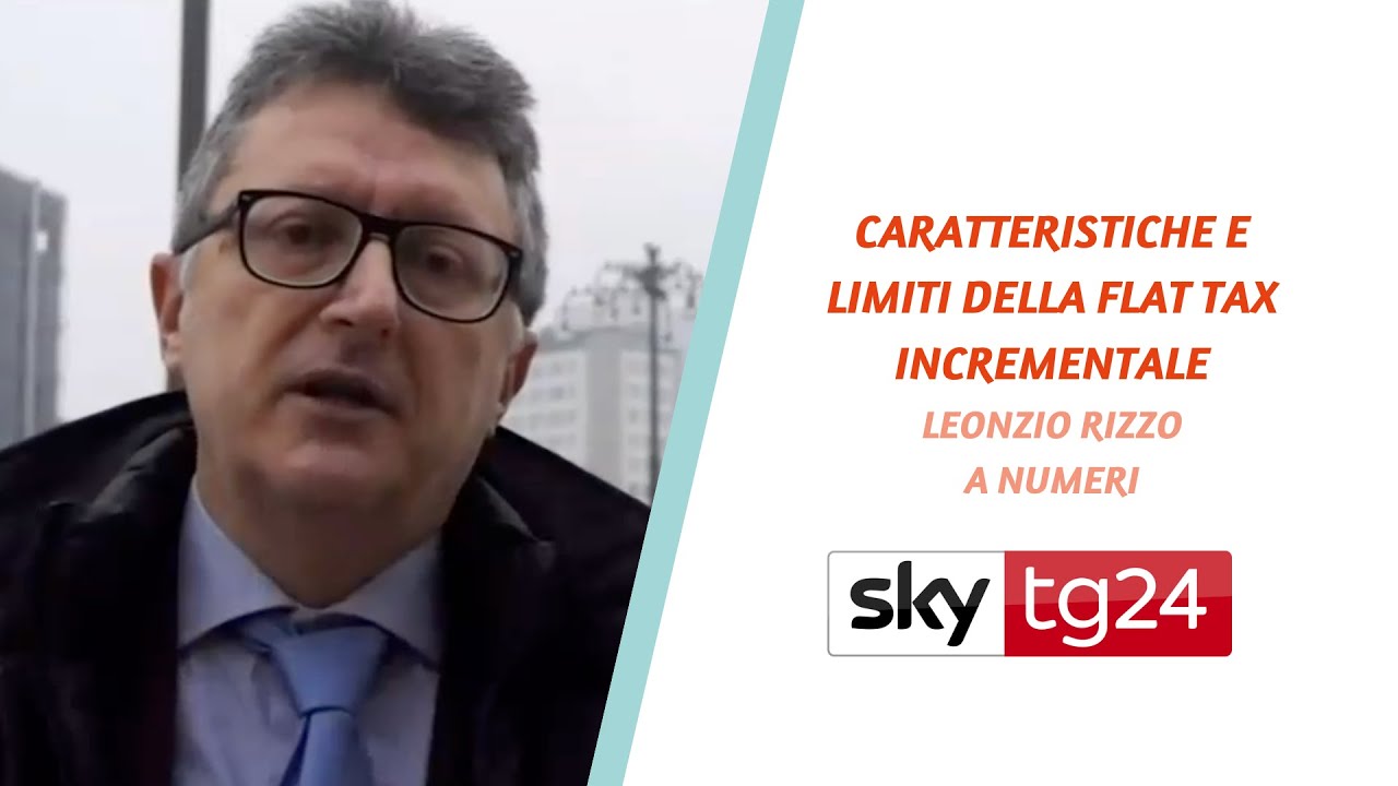Caratteristiche e limiti della flat tax incrementale – Leonzio Rizzo a Numeri