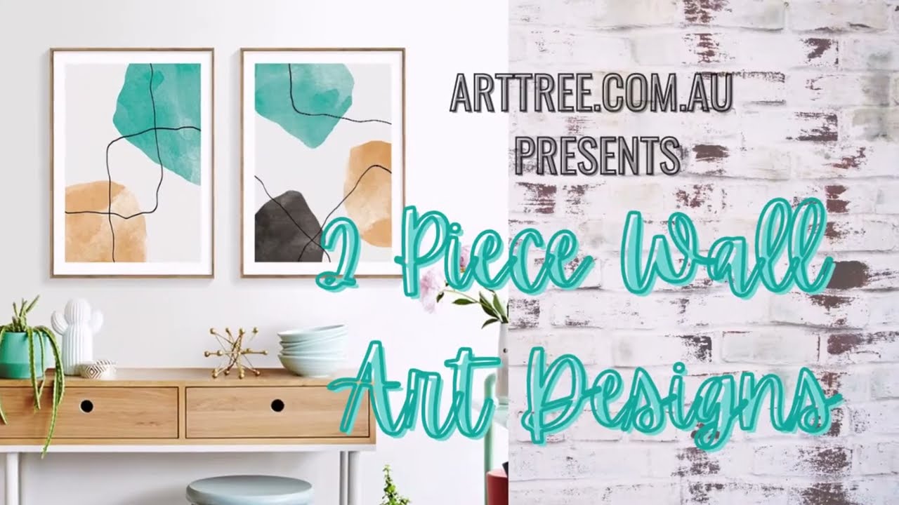 2 Piece Wall Art Designs