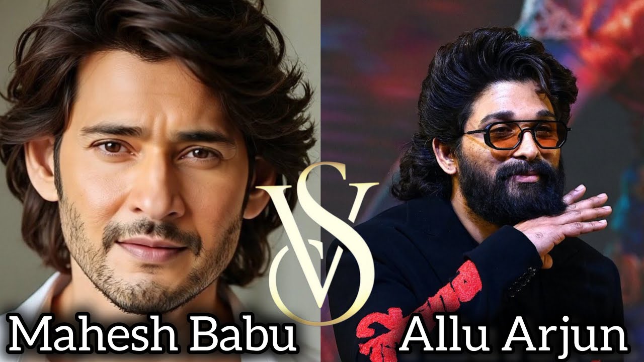 Mahesh Babu 🆚 Allu Arjun Top 10 highest grossing movies comparison video 