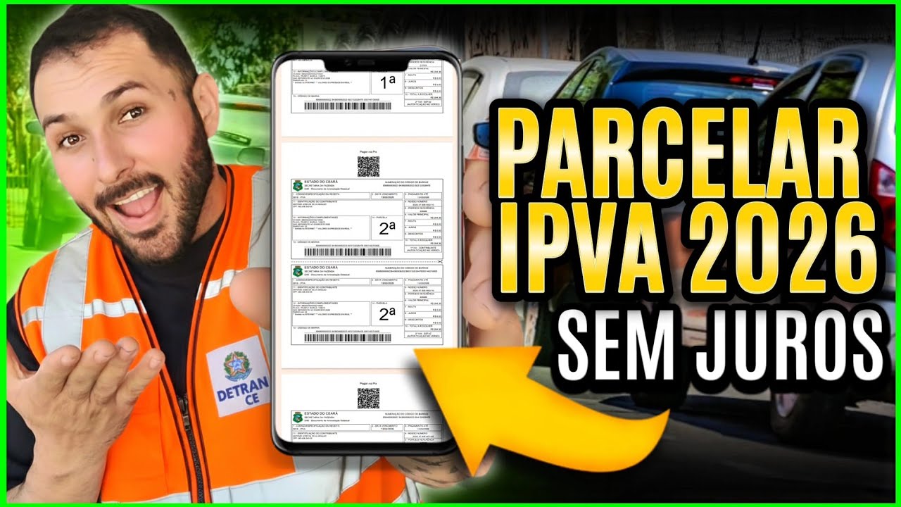 COMO Parcelar IPVA 2026 pelo celular sem juros (essa voc&ecirc; n&atilde;o sabia 😱)