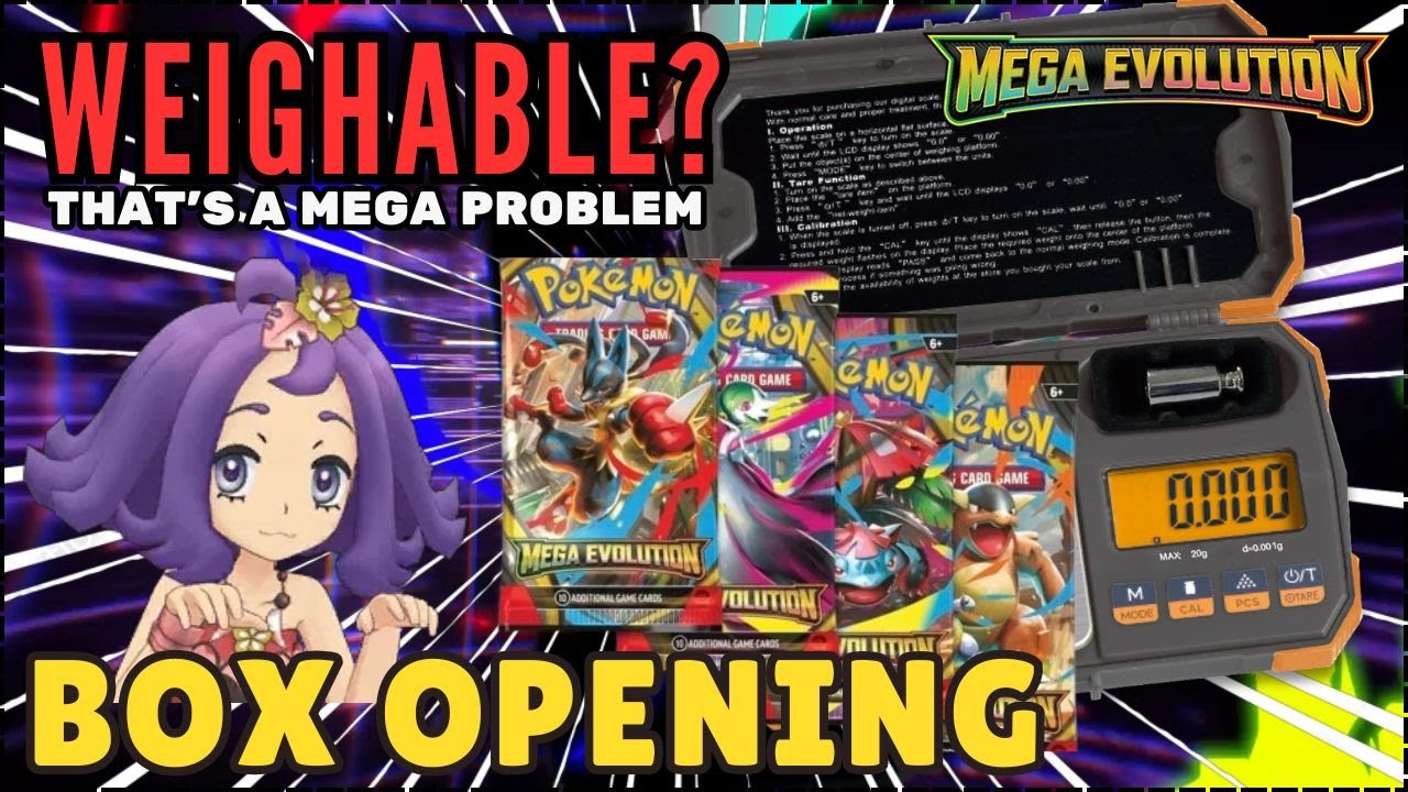 【POKEMON TCG】IS MEGA EVOLUTION WEIGHABLE? RESULTS ARE MEGA CONCERNING!!