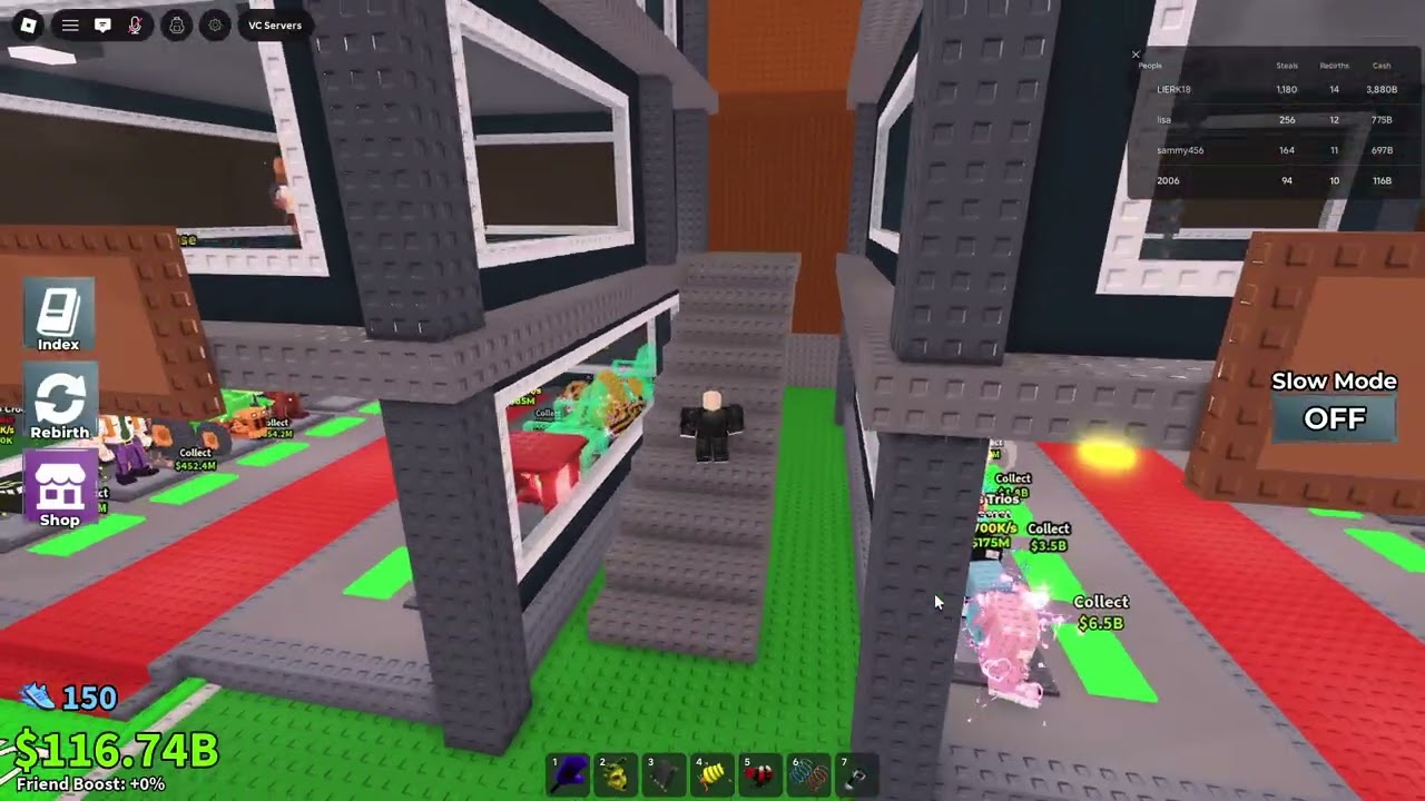 Steal a brainrot 1 // escape tsunami !..