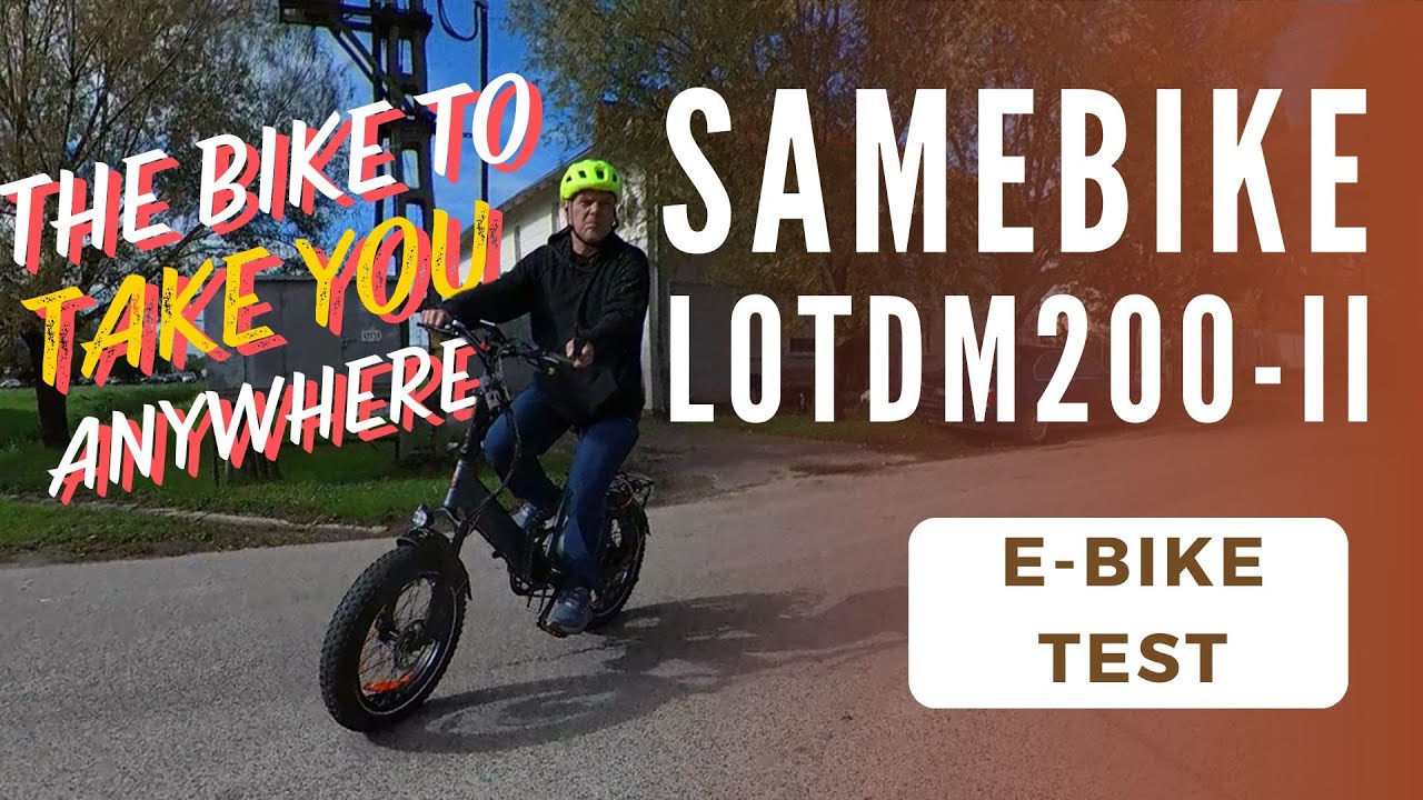 SAMEBIKE LOTDM200 II test - English dubbing