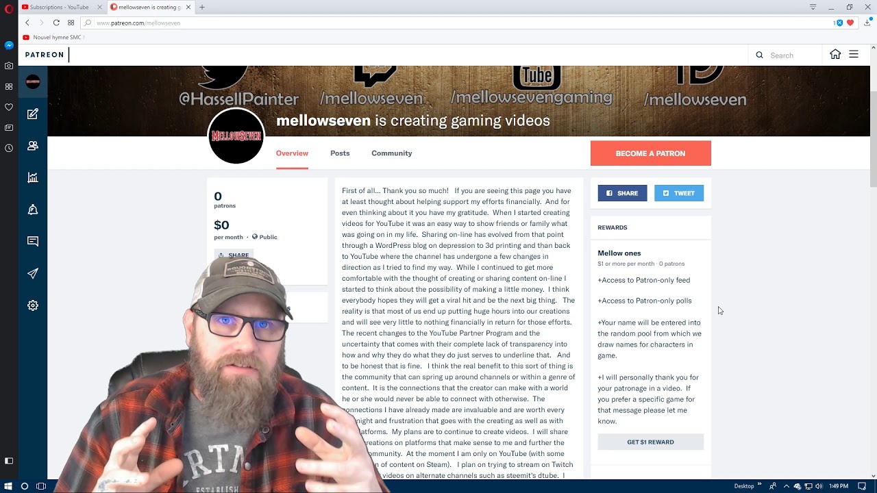Patreon welcome video | Mellowseven