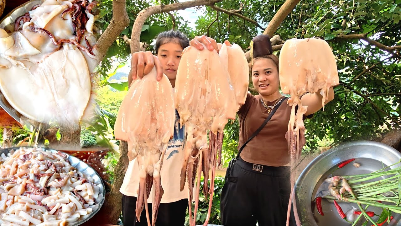 Chiến 4 Ký Mực Một Nắng Siêu Ngon