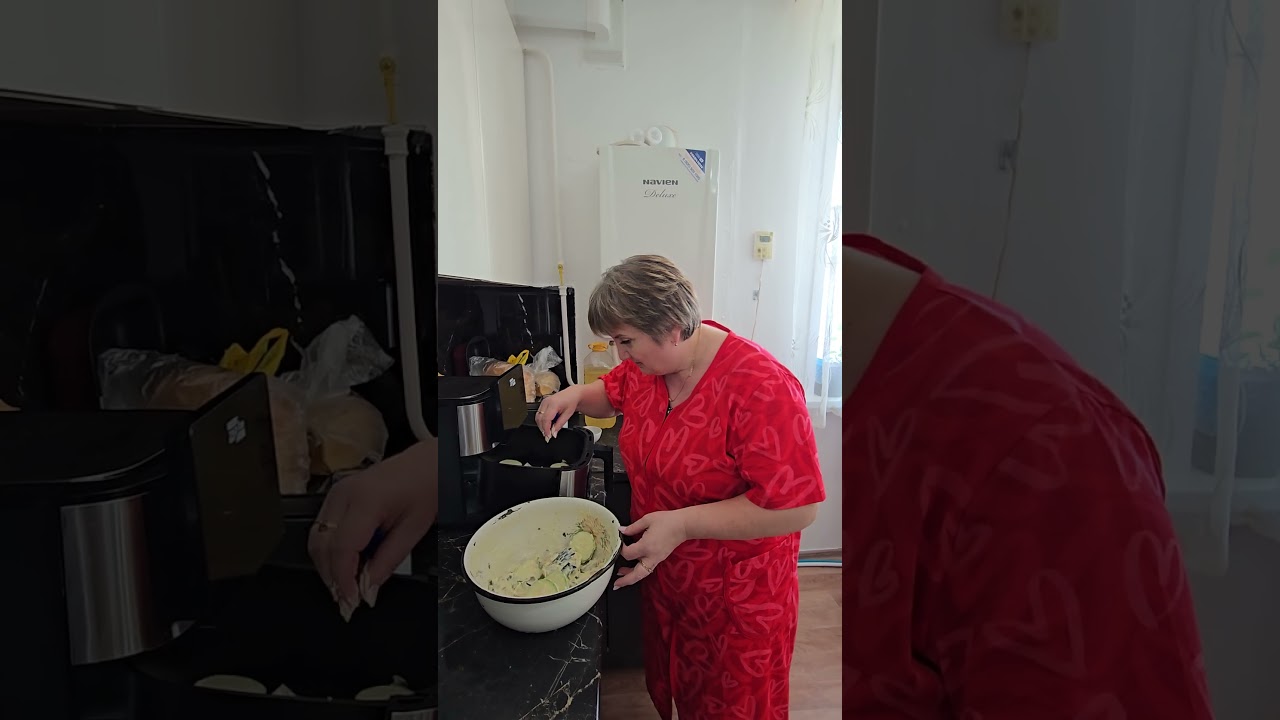 сочные кабачки в аэрогриль