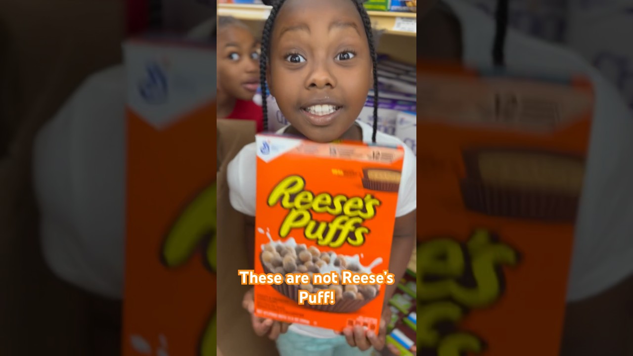 These are Not Reese&rsquo;s Puff! #funny #shortsvideo #youtubeshorts #offbrand #reeses #explore