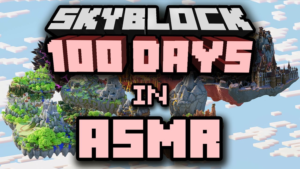 [ASMR] 100 Days in Hypixel Skyblock | Day 1 to 10 | 2+ hours whispering, no mid roll ads