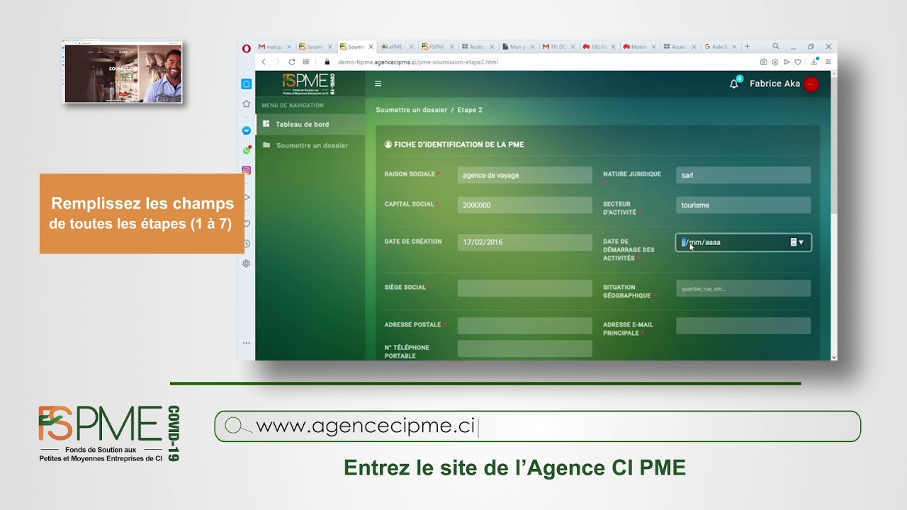 C&ocirc;te d&rsquo;Ivoire-Covid-19/Fonds de soutien aux PME : Comment soumissionner ? (avec un compte ePMEDATA)