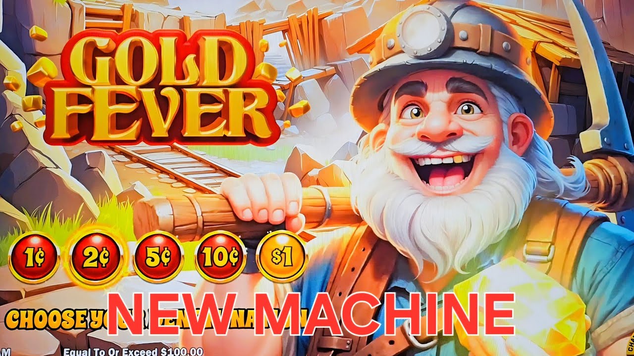 New Machine!!!! Hot Stuff Link: Gold Fever and Which Witch.