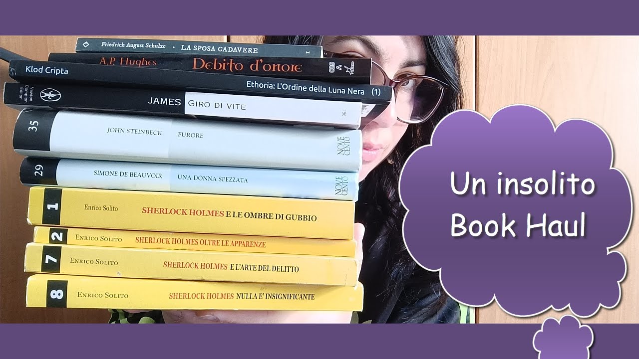 Un insolito #bookhaul