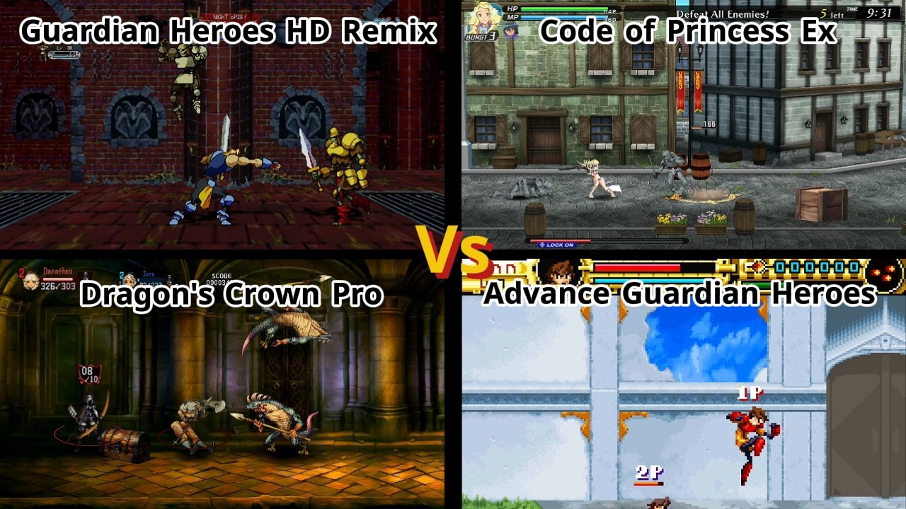 Рейтинг лучших гибридных файтингов в стиле Guardian Heroes