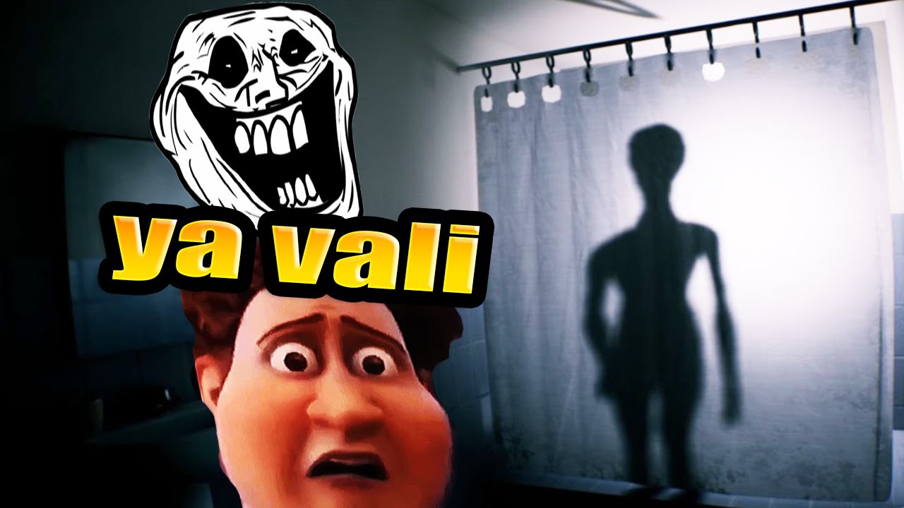 Estoy solo en casa y alguien esta en mi baño... - (2 juegos de terror)
