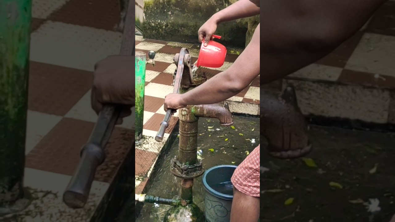 Tube well / hand pump / Repair/ valve