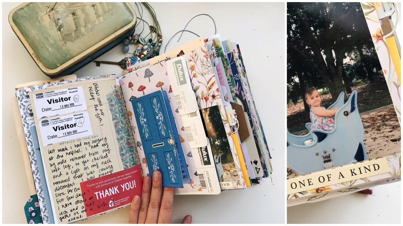 Junk Journal With Me | Ep 61 | Journaling Process Video
