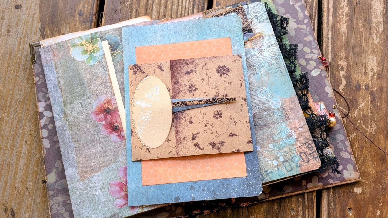 Hinged Hidden Journaling Spot Page Idea