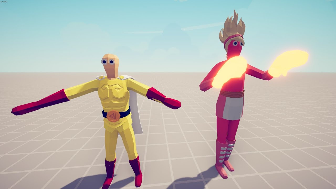 SAITAMA ONE PUNCH MAN & SUPER BOXER vs MODDED UNITS STALINGRAD 4, RPG TABS