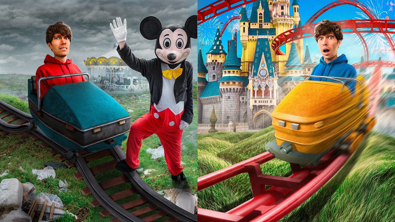 Je Teste TOUS les parcs DISNEY ! (je crois avoir trouvé le pire)