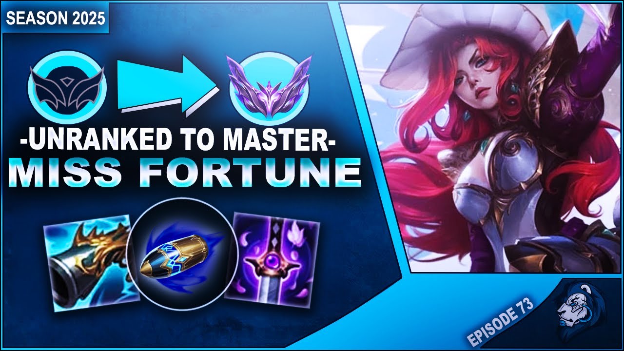 I DROPPED OVER 30 KILLS ON MISS FORTUNE! - Unranked to Master | League of Legends