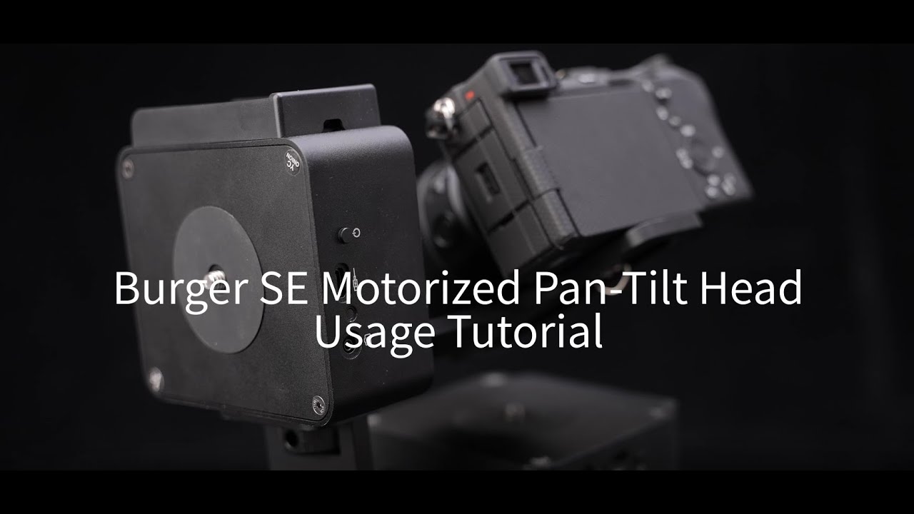 YC ONION | Burger SE Motorized Pan-Tilt Head Usage Tutorial