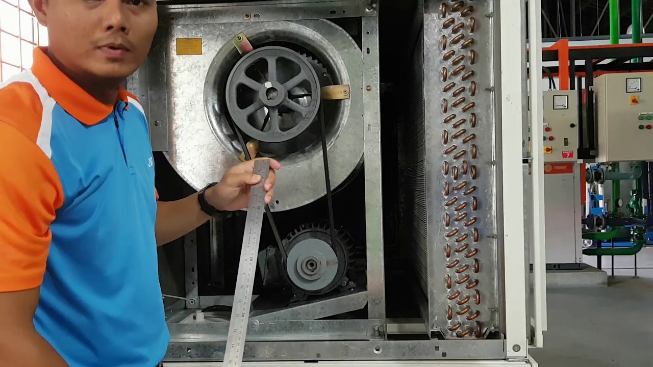 MENENTUKAN KETEGANGAN BELTING BLOWER
