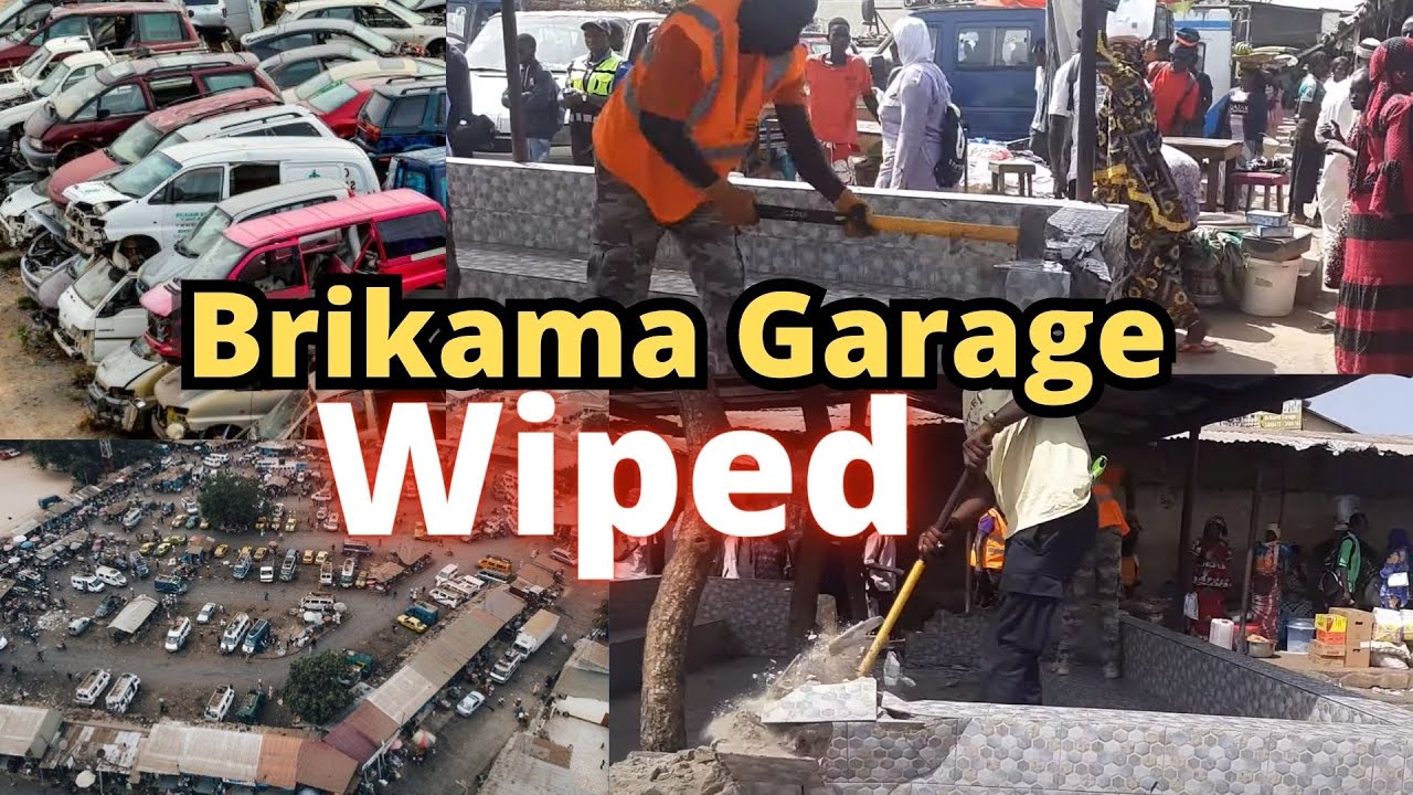 Brikama Garage Completely Wiped in The Gambia
