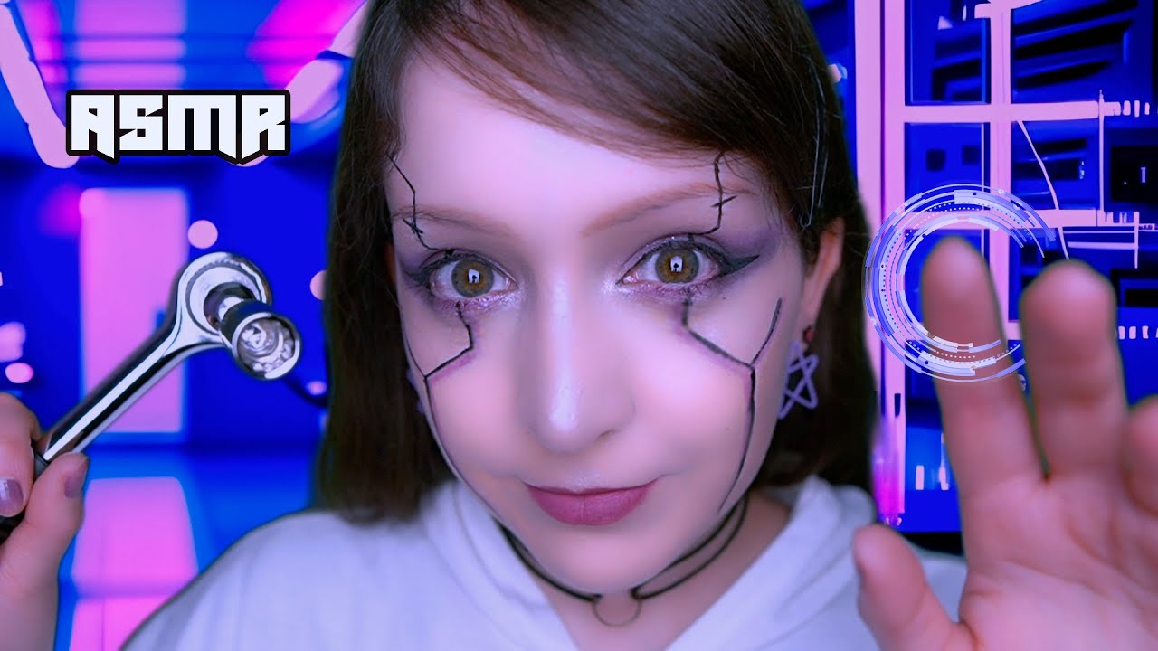 ⭐ASMR Ремонт РОБОТА [Субтитры] Asmr Киберпанк