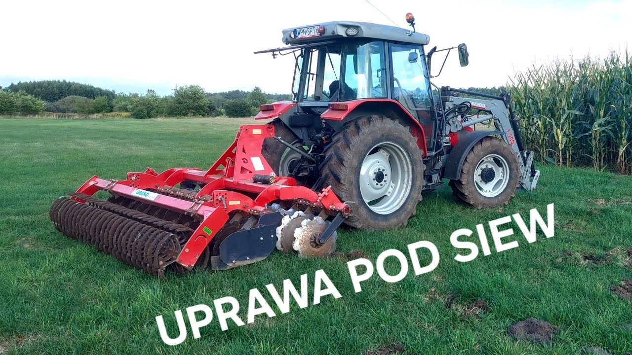 Uprawa Pod Siew Po Orce 2025 Massey Ferguson 4235 & Grano System Shark 3.0 